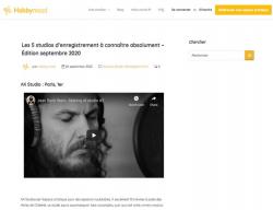 Votre studio dans les 5 studios d'enregistrement à connaitre à Paris ! 